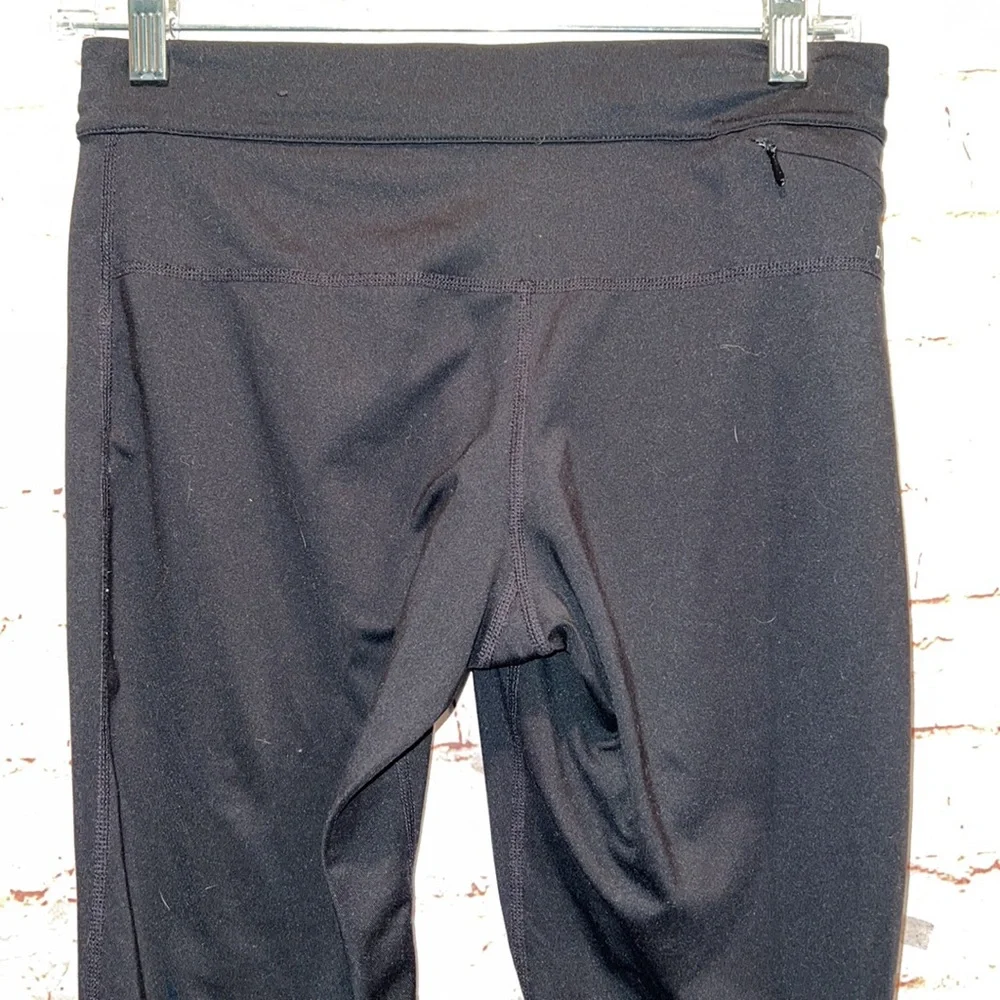 Nike dri fit relay crop tights capri black running active medium training